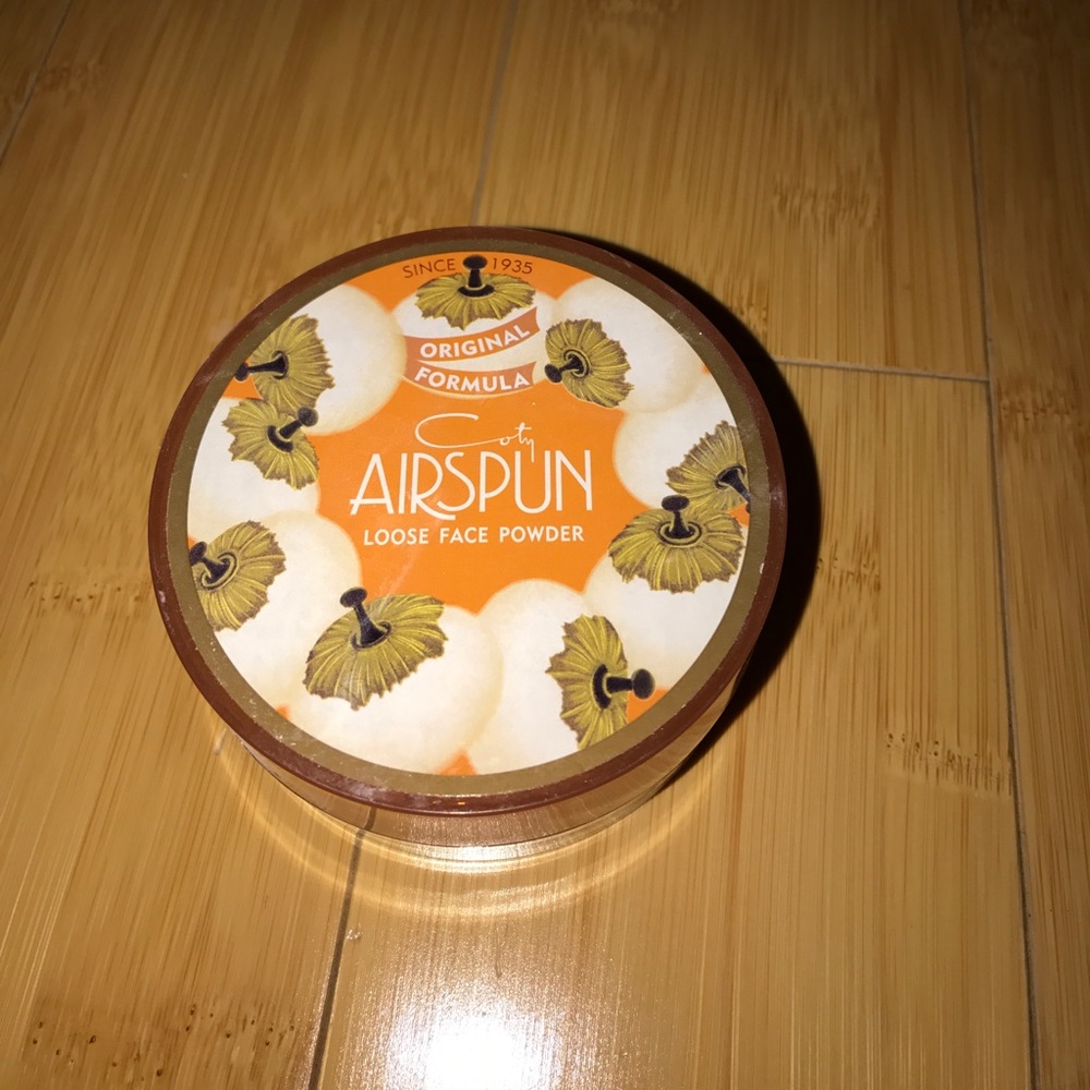 Air spun loose translucent face powder