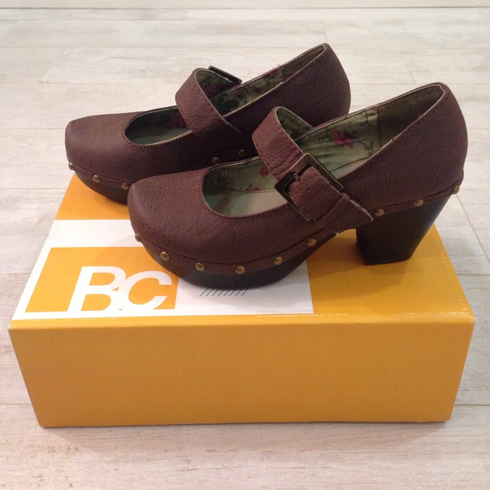 BC Footwear Gamma Ray Shoe Retro Brown Clog