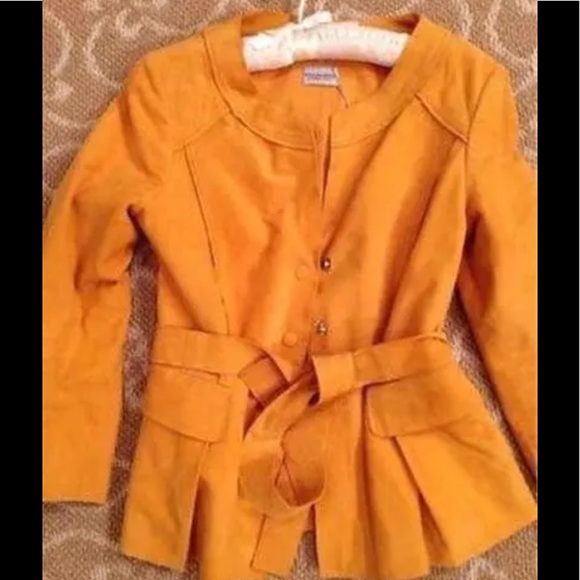 PHILOSOPHY DI ALBERTA FERRETTI SUEDE JACKET 38 - Picture 1 of 5