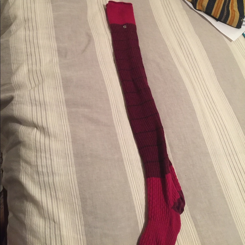 lululemon thigh high socks worn a little bit