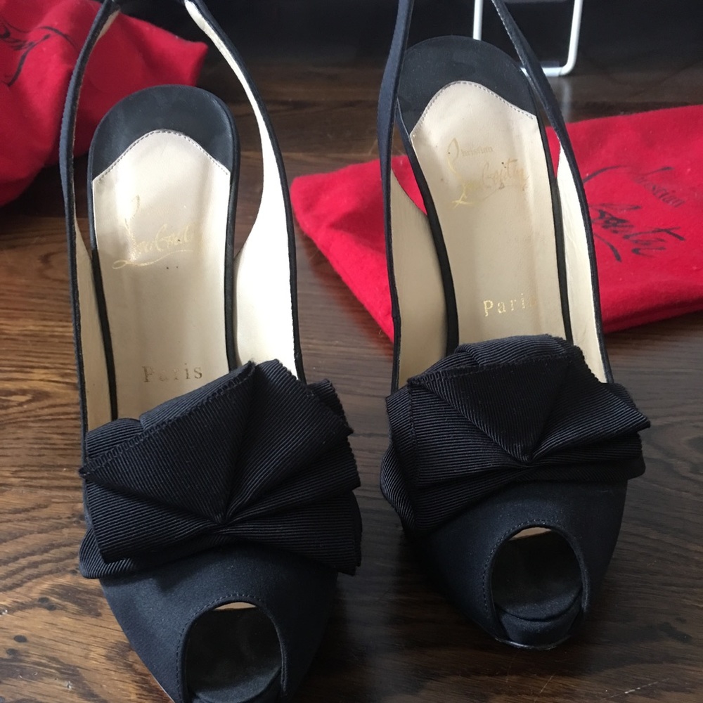 Louboutin - Miss Chacha 120 - size 38 1/2