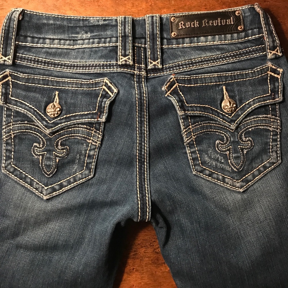 Rock Revival Bermuda Shorts