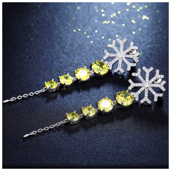 🎁 Swarovski Crystals Clarabelle Earrings - Picture 2 of 3