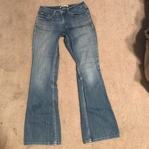 Levi's straight leg jeans