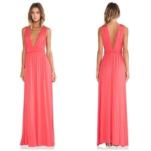 Lovers & Friends Helena Maxi Dress - Coral Lovers & Friends Helena Maxi Dress - Coral