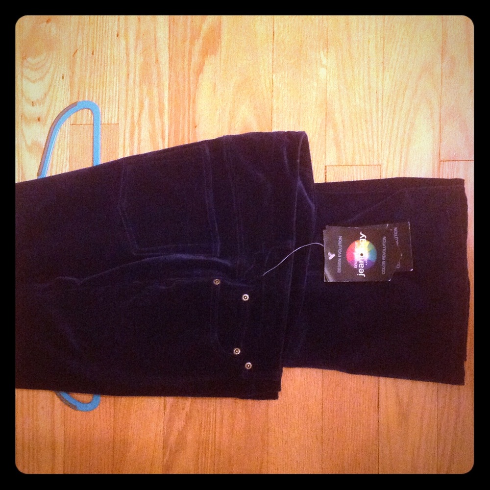 Velvet jeans