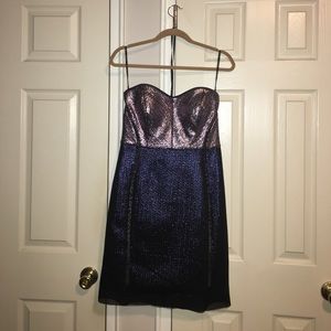 Strapless cocktail dress - wedding guest