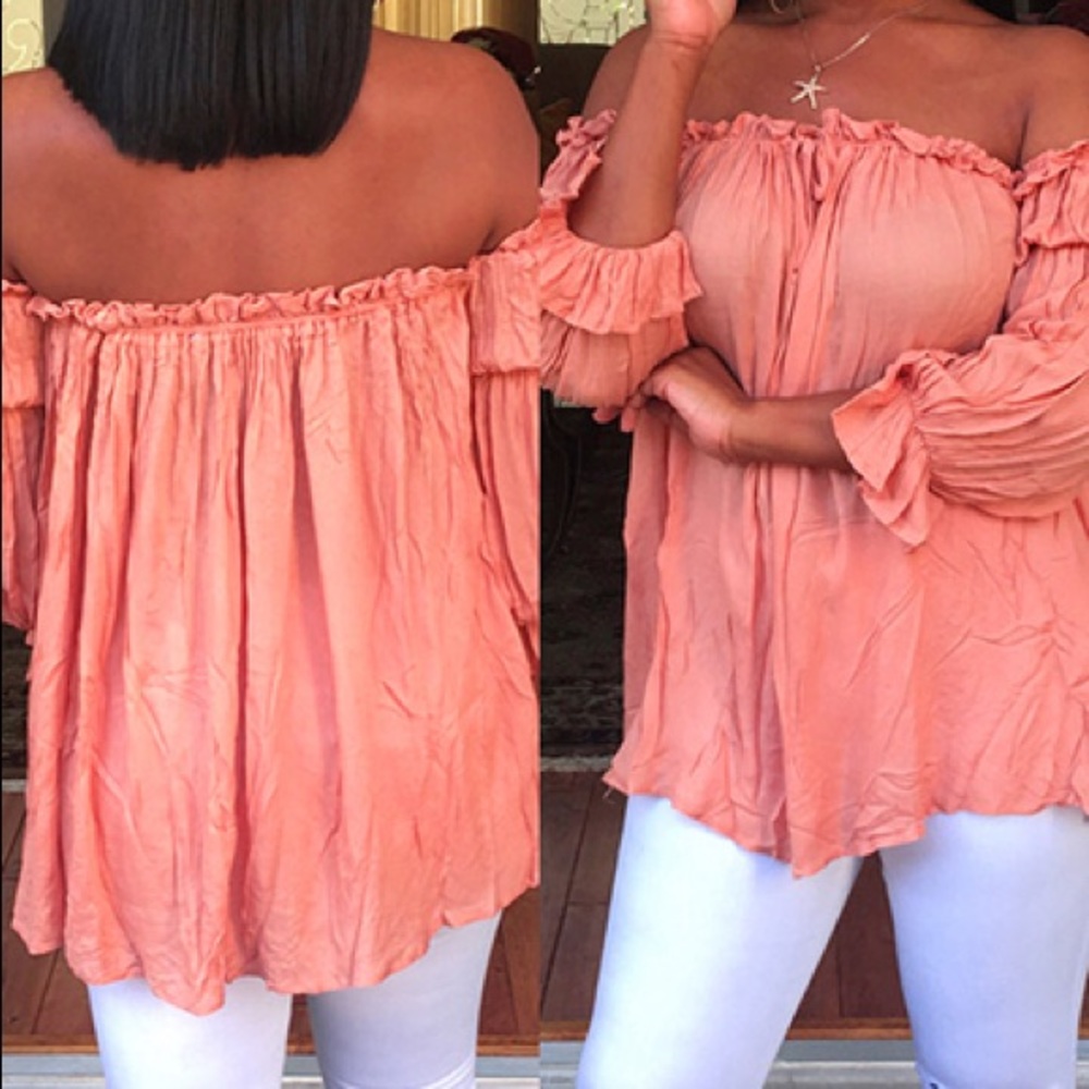 Cute Off the shoulder top