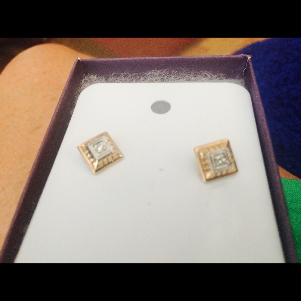 Vintage diamonds earings