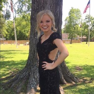 La femme prom dress