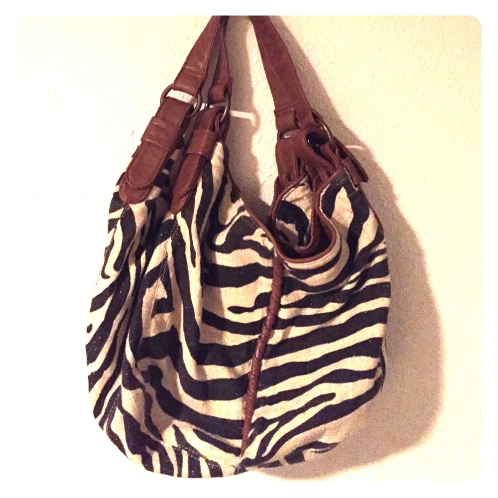 Animal print purse