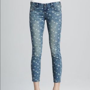 Floral Free People Jeans