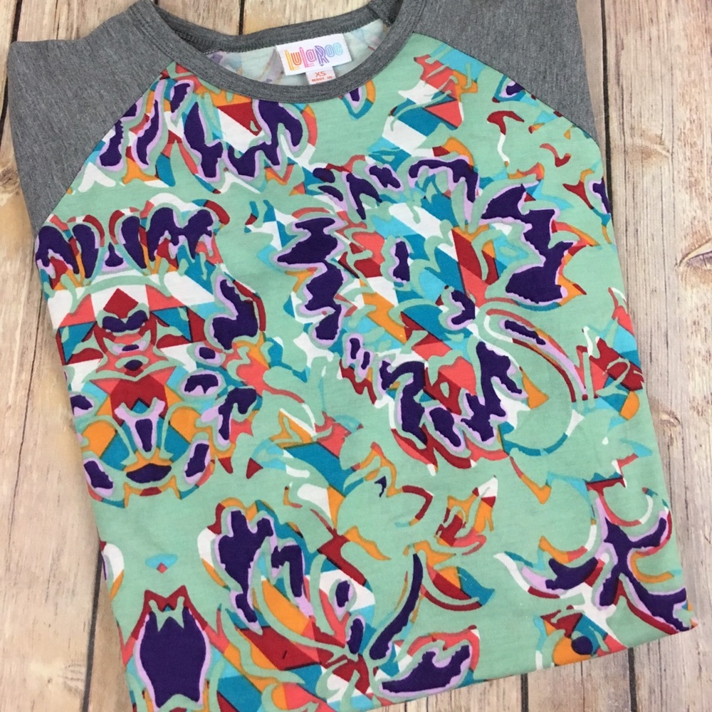 LuLaRoe XS Floral Print Randy NWT