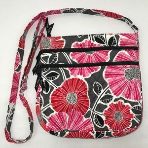 Vera Bradley Triple Zip Hipster Cross-body