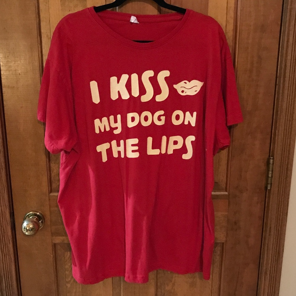 I Kiss My Dog On The Lips T-Shirt