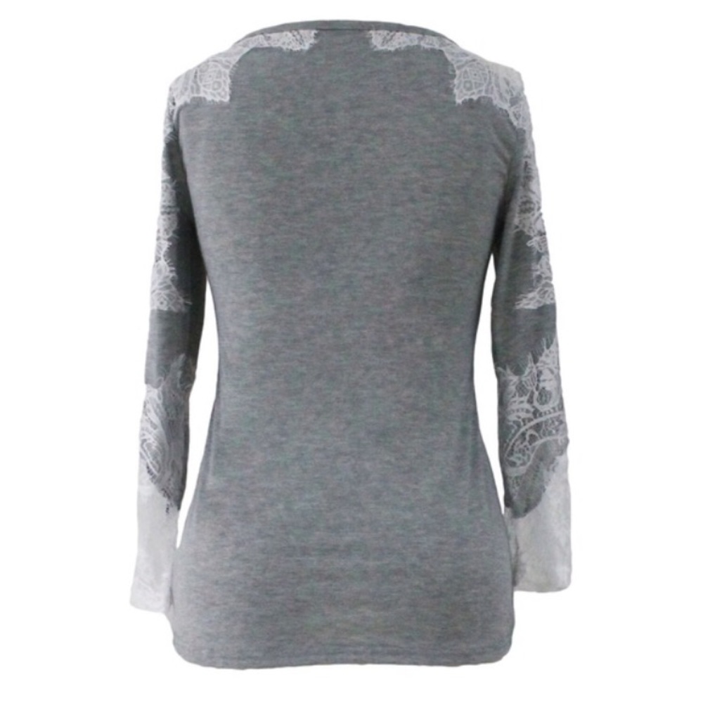 Lace Cut Out Top - Picture 4 of 5