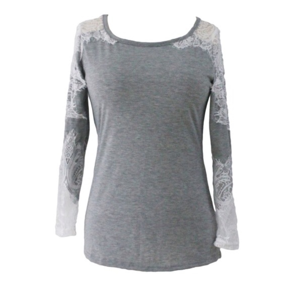 Lace Cut Out Top - Picture 3 of 5