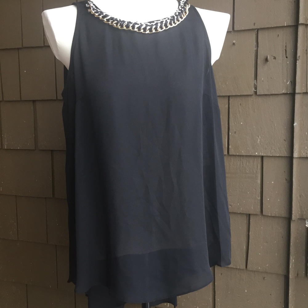 Chain embellished Top