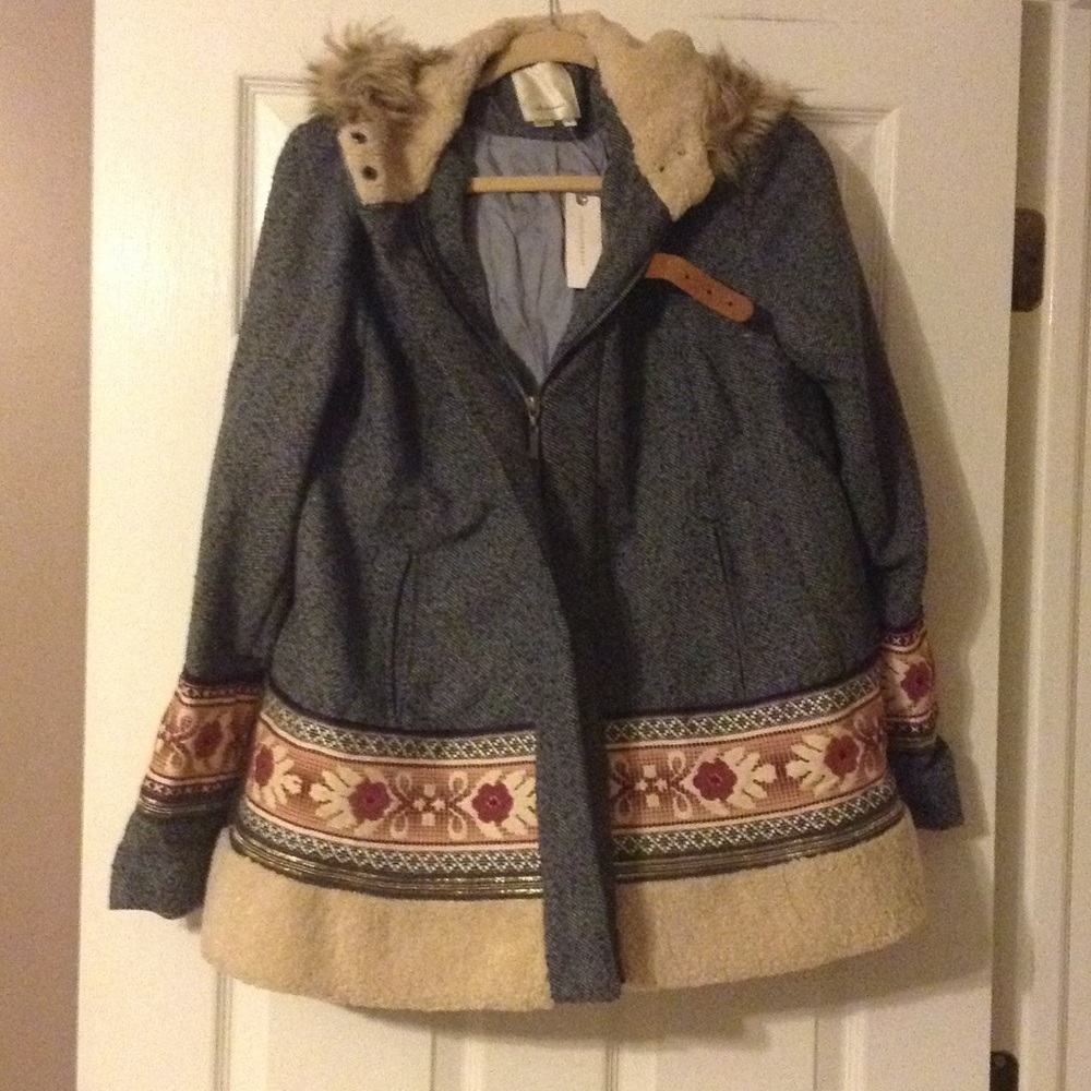 Anthropologie Coat Size Small
