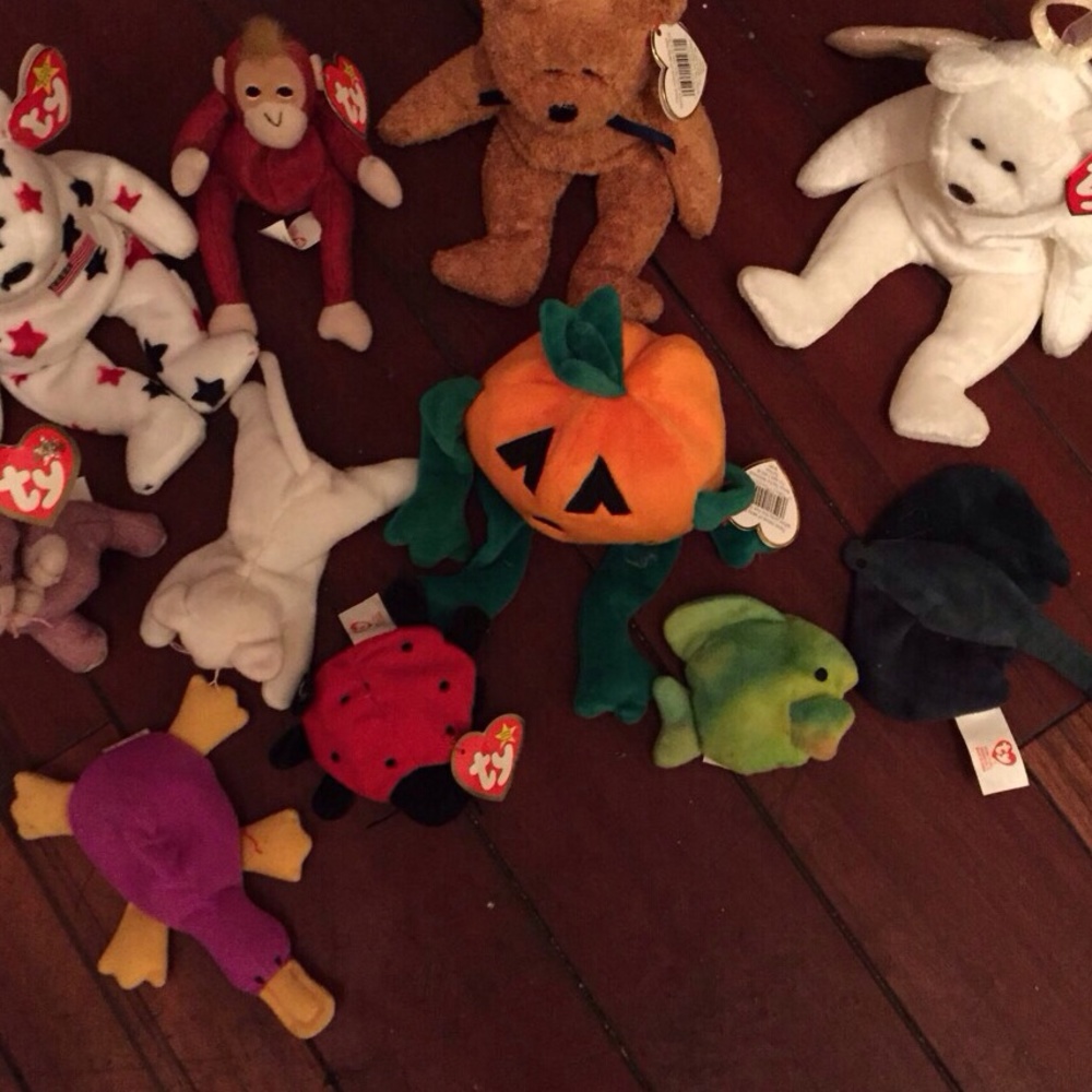 Big lot of TY Toys
