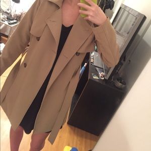 NWT Abercrombie & Fitch Drapey Trench Coat