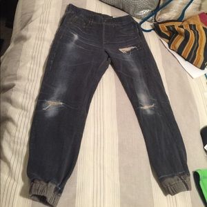 rag and bone size M sweatpants look like jeans