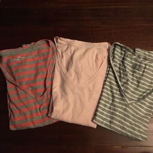 J.crew vintage cotton striped tees
