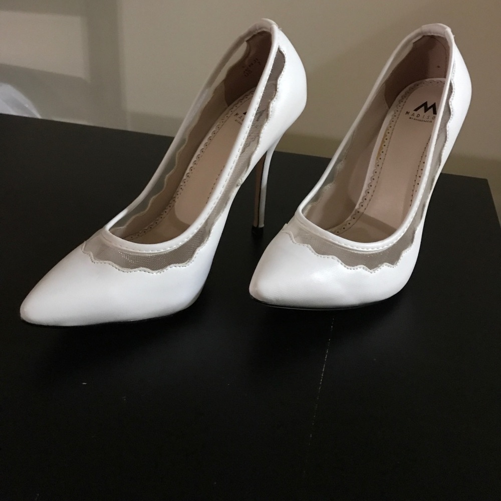 White heels