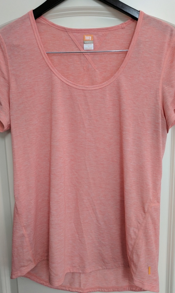 Lucy Favorite Workout Tee Size Large