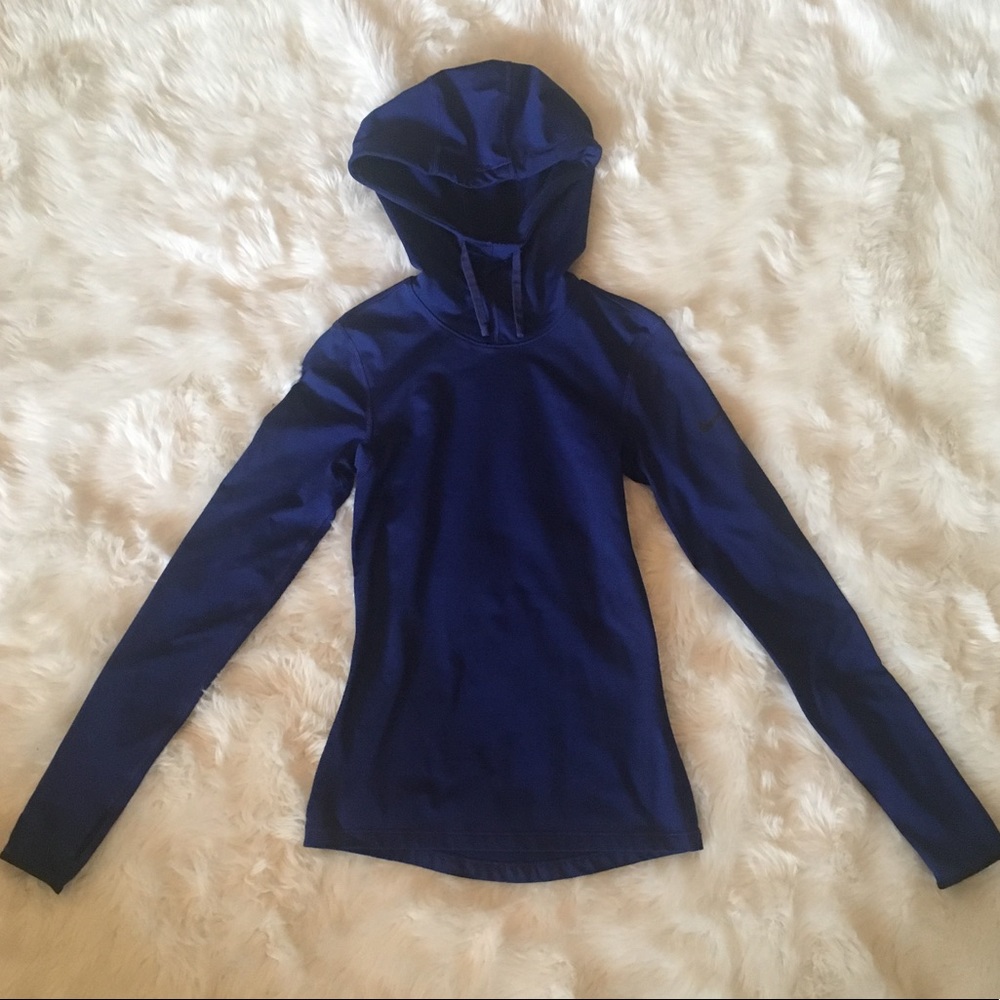 Nike pro warm dri-fit hoodie