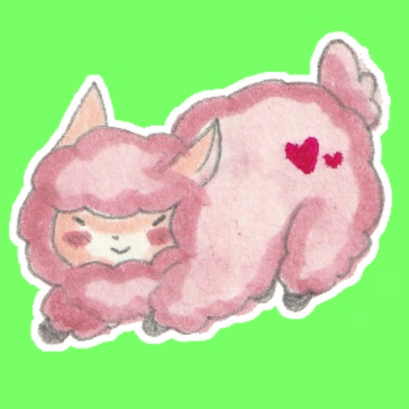 5 Alpaca Pinback Buttons - Picture 4 of 6