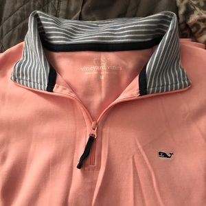 Vineyard Vines Prima Cotton 1/4 zip Pullover