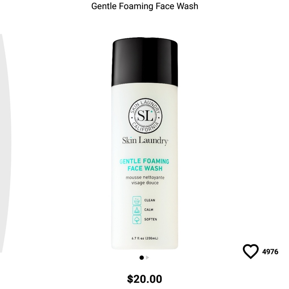 Skin Laundry Gentle Foaming Face Wash - NEW