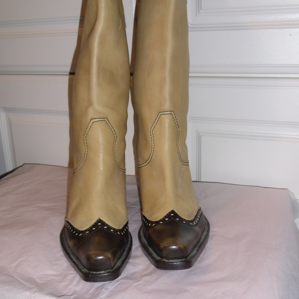 Jessica Bennett Western Cowboy Boots.