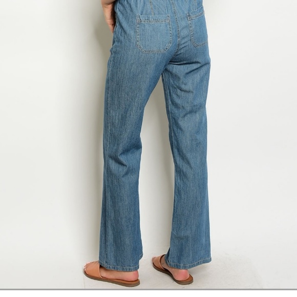 Chambray  denim jumpsuit final price drop - Picture 5 of 5