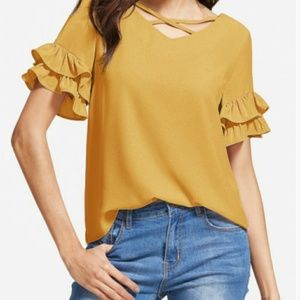 Ruffled Blouse