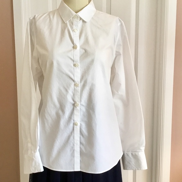 Land's End NOIRON SUPIMA Long Sleeve Shirt - Picture 3 of 5