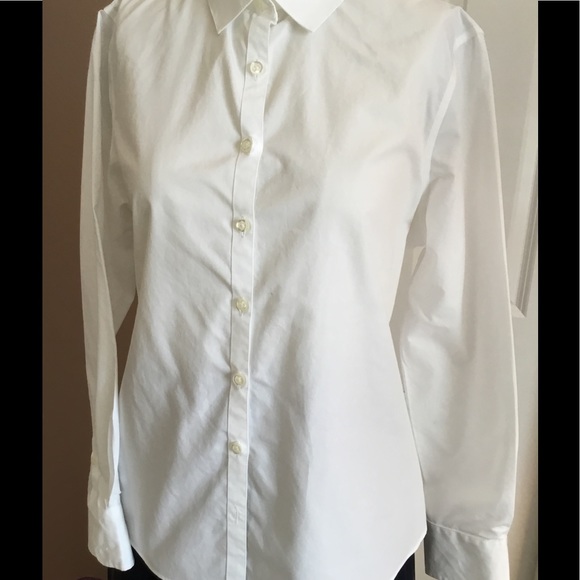 Land's End NOIRON SUPIMA Long Sleeve Shirt - Picture 4 of 5