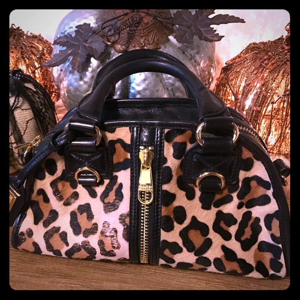 Badgley Mischka Leopard Bag