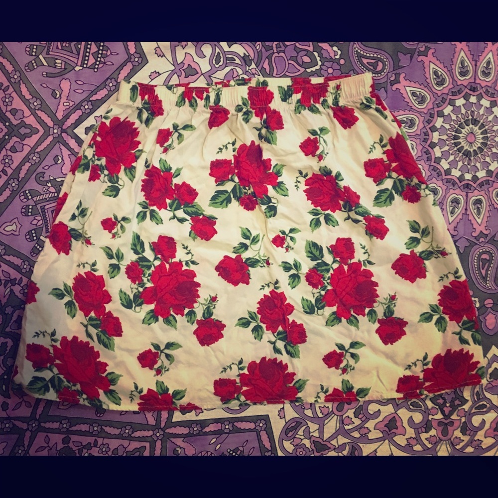 Floral skirt