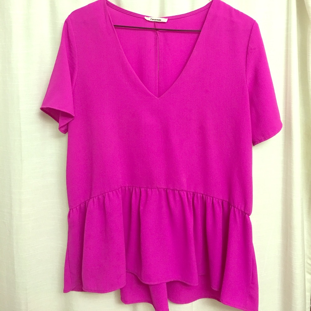 Hot pink top 💕