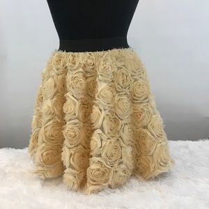 Free People Rose Bud Skirt