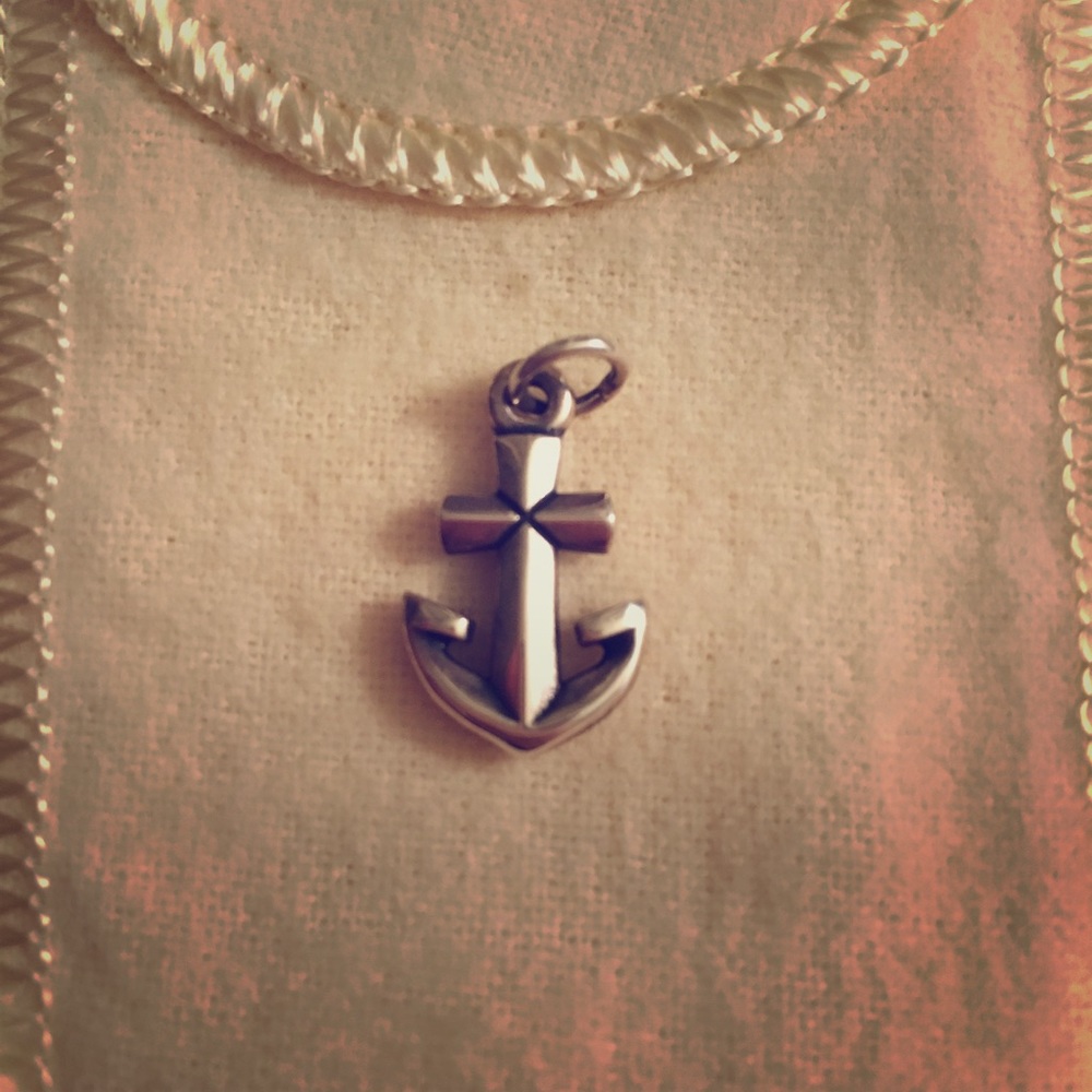 James Avery Anchor Cross Charm
