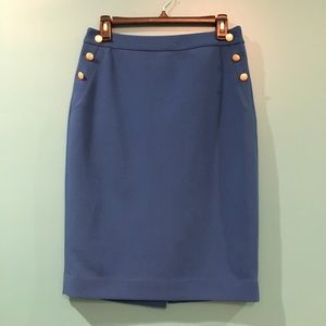 Cobalt Blue Sailor Skirt by The Limited