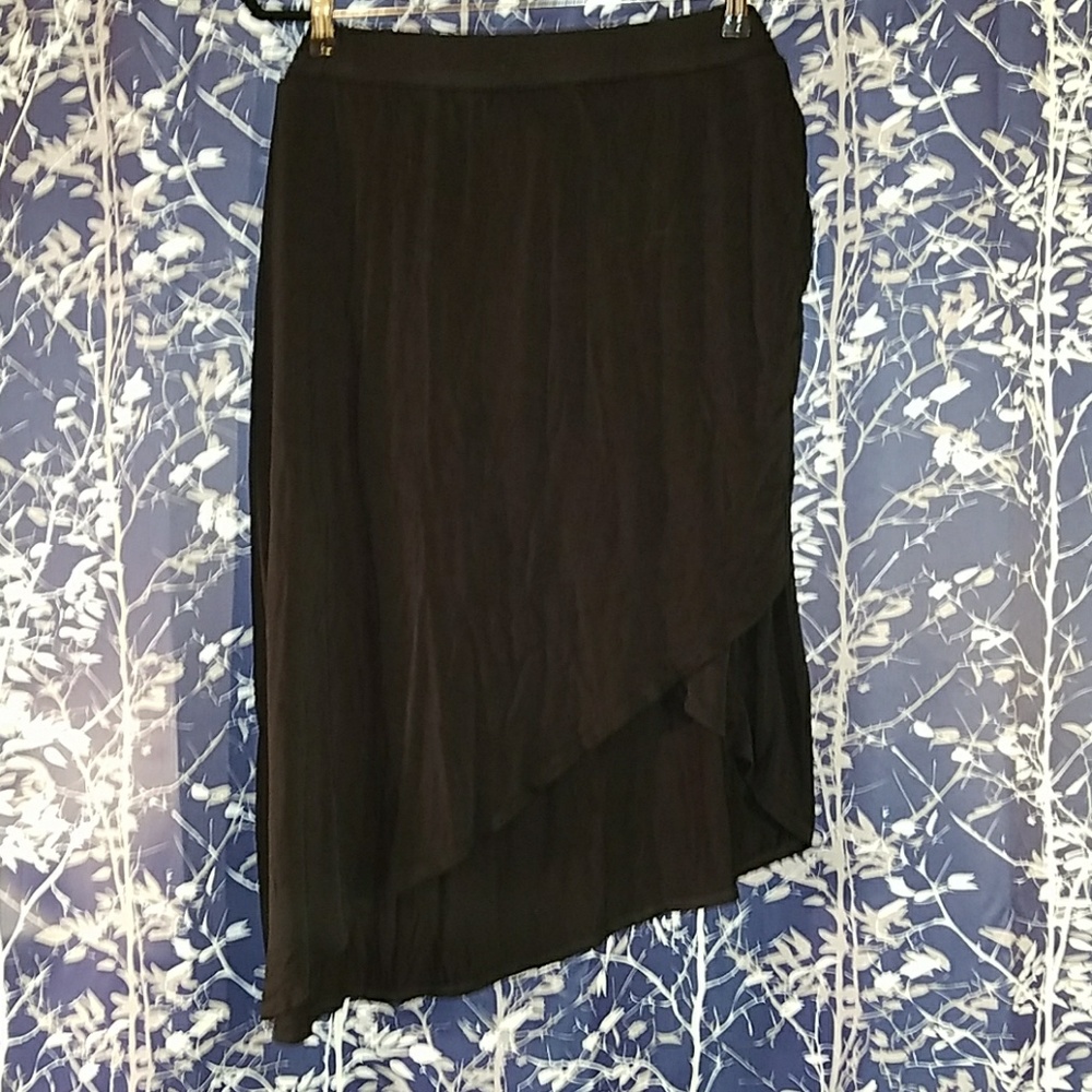 Lane Bryant 22/24 Black Tulip Skirt