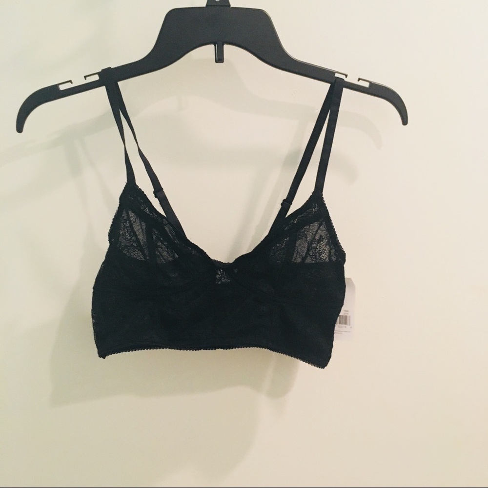 flower bralette NWT never used