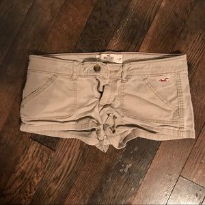 Hollister Khaki Shorts