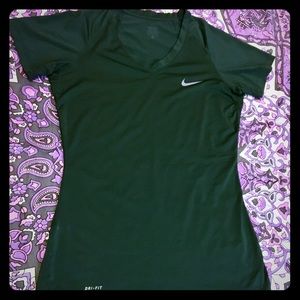 Nike pro v neck