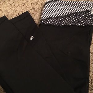3/4 Cropped Lulu Leggings