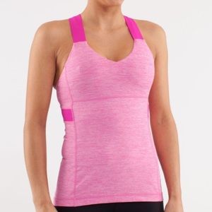 Lululemon Push Your Limits Tank-Paris Pink Lululemon Push Your Limits Tank-Paris Pink